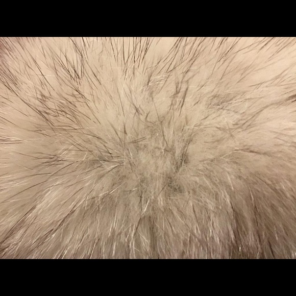 Vintage Black Leather Fur Collar Long Coat - Picture 6 of 6